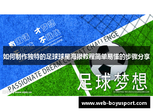 如何制作独特的足球球星海报教程简单易懂的步骤分享