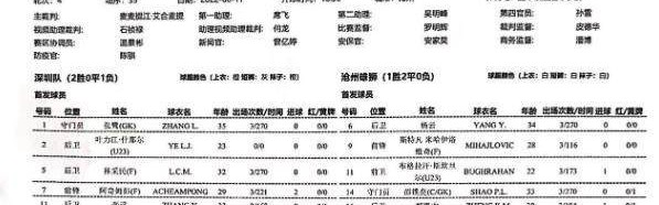 博鱼体育官网-深圳vs沧州：郜林搭档阿奇姆彭 戴伟浚奥斯卡替补